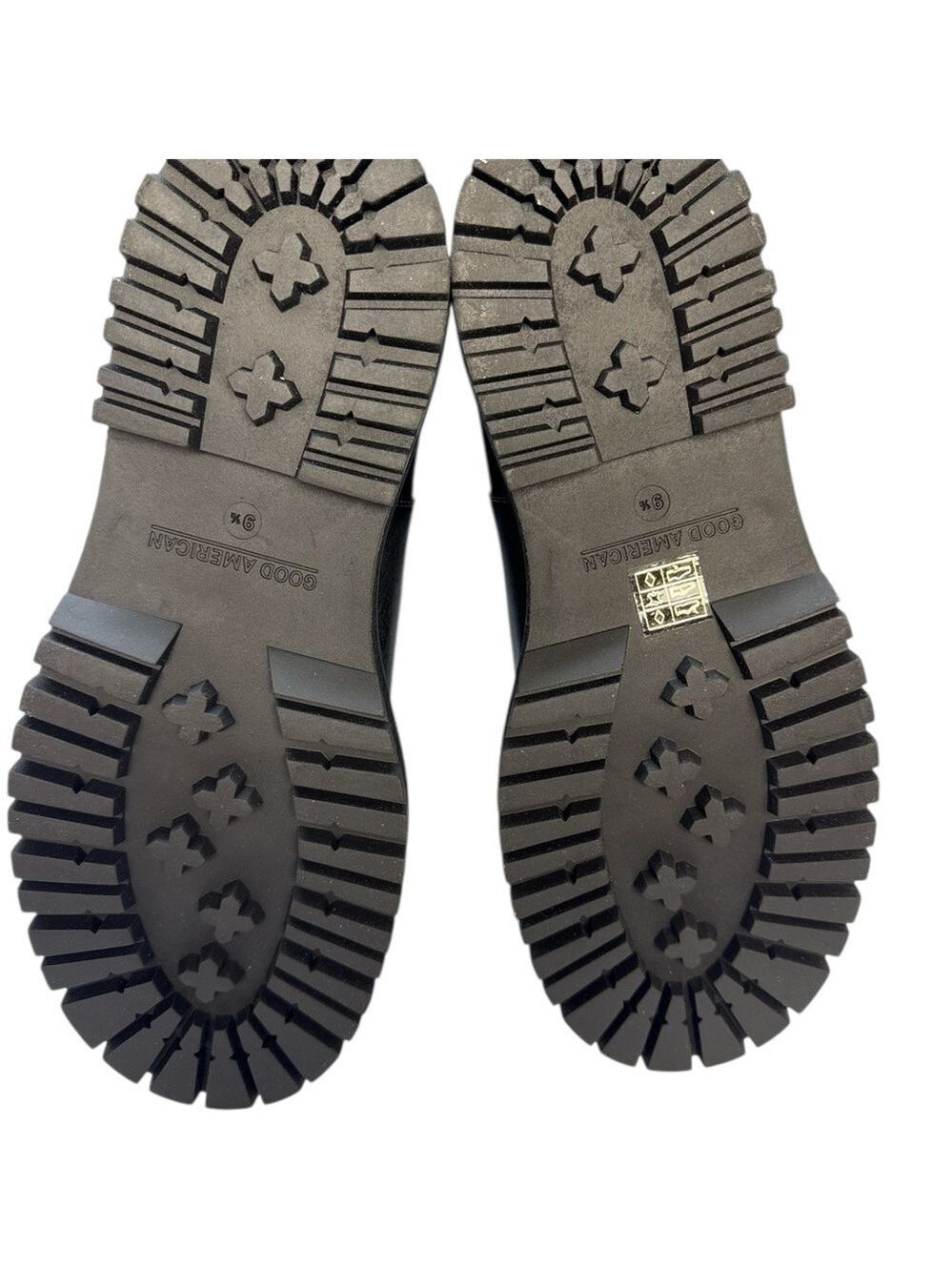 Good American Leather Chelsea Pull On Boot Black Women's NIB GA036V-X Size 9.5 - Picture 6 of 9